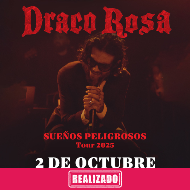 DRACO ROSA Foto promocional del evento DRACO ROSA describiendo los participantes y fechas del evento.