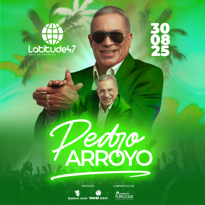 PEDRO ARROYO Foto promocional del evento PEDRO ARROYO describiendo los participantes y fechas del evento.